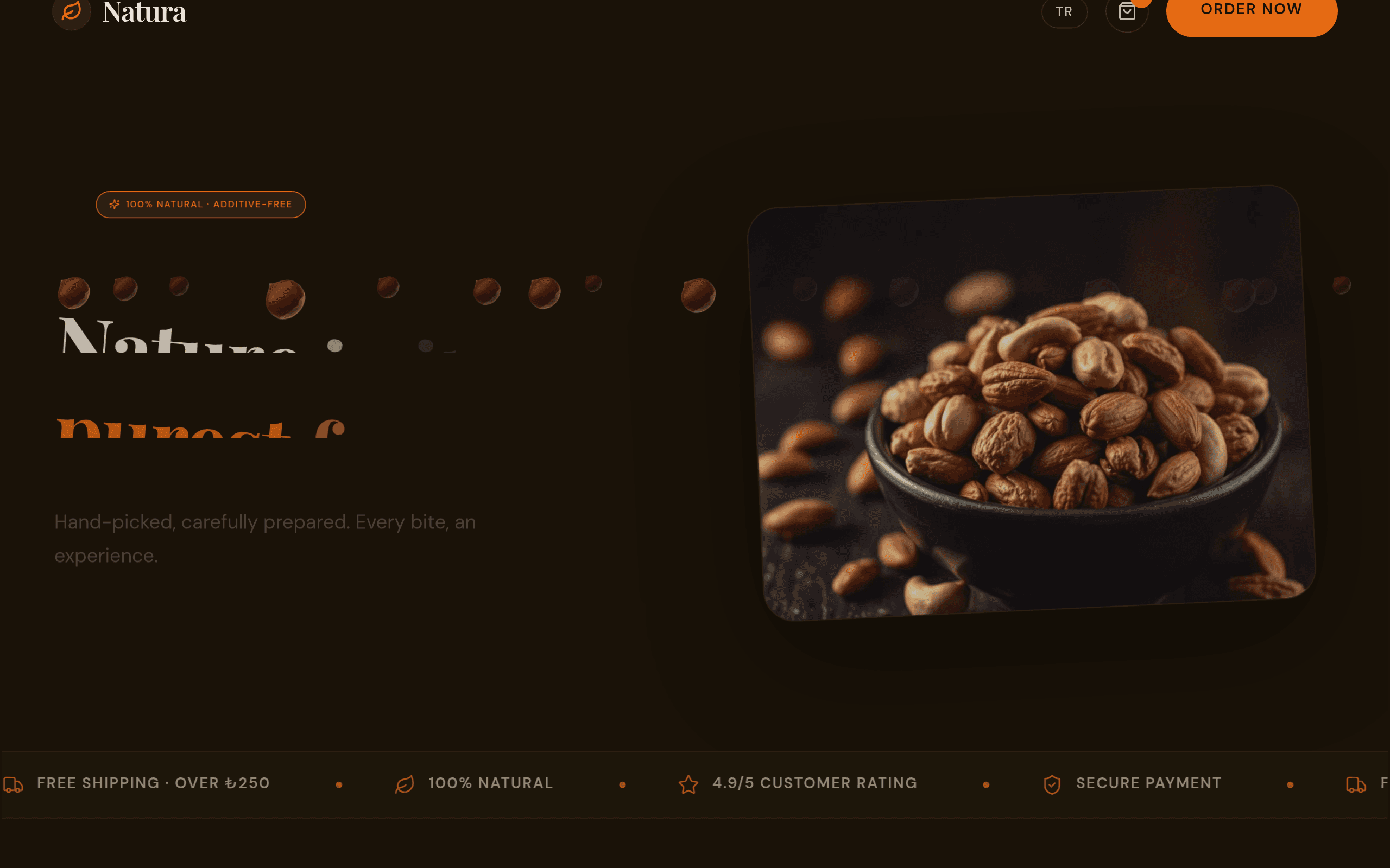 Natura Nuts — screenshot